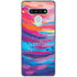 Rainbow Wave Brush Stroke by Etta Vee LG Stylo 6 Clear Case