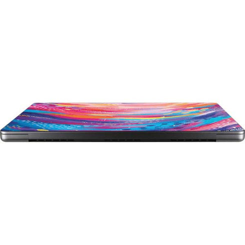 Rainbow Wave Brush Stroke by Etta Vee MacBook Pro 14in (2021-24) Skin