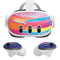 Rainbow Wave Brush Stroke by Etta Vee Meta Quest 3 Skin
