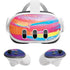 Rainbow Wave Brush Stroke by Etta Vee Meta Quest 3 Skin
