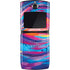 Etta Vee Rainbow Wave Brush Stroke Motorola RAZR Skin