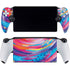 Rainbow Wave Brush Stroke by Etta Vee PlayStation Portal Remote Player Skin