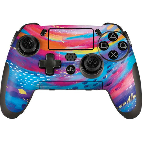 Etta Vee Rainbow Wave Brush Stroke PlayStation Scuf Vantage 2 Controller Skin