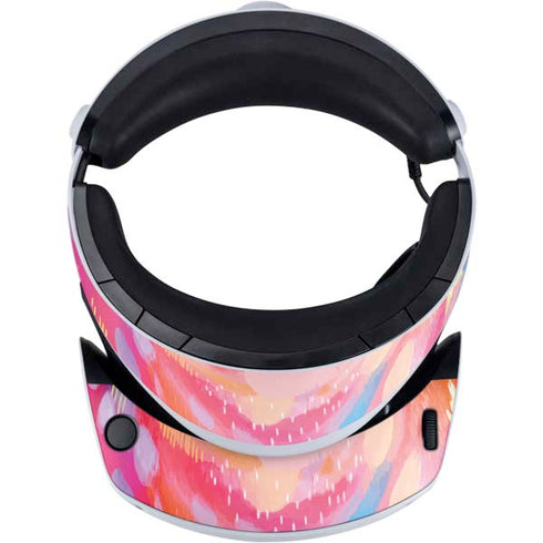 Etta Vee Rainbow Wave Brush Stroke PlayStation VR2 Skin