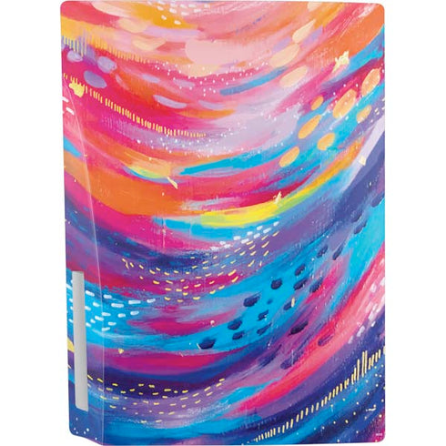 Etta Vee Rainbow Wave Brush Stroke PS5 Bundle Skin