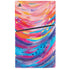 Rainbow Wave Brush Stroke by Etta Vee PS5 Slim Digital Edition Console Skin