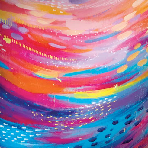 Rainbow Wave Brush Stroke by Etta Vee HP Spectre Skin