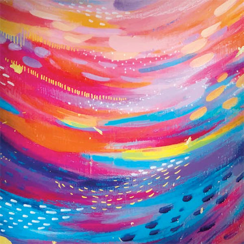 Etta Vee Rainbow Wave Brush Stroke Surface Book 2 15in Skin