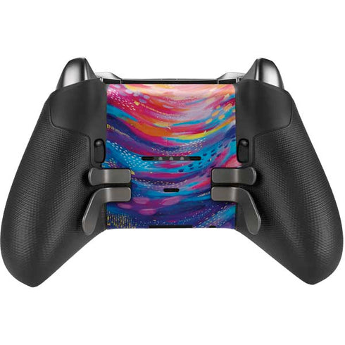 Etta Vee Rainbow Wave Brush Stroke Xbox Elite Wireless Controller Series 2 Skin