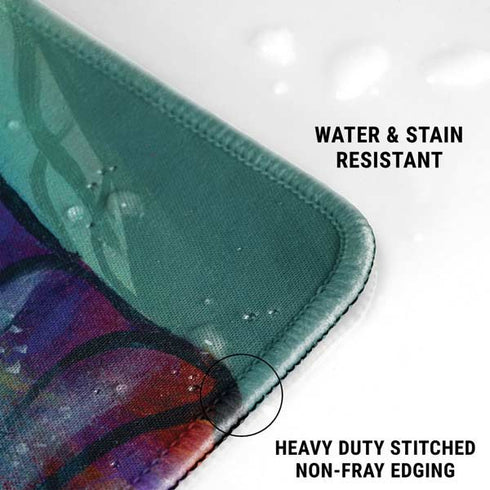 Rainbow Winged Yoga Fairy by Jasmine Becket-Griffith Gaming Mouse Pad