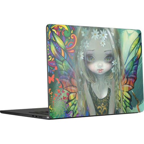 Rainbow Winged Yoga Fairy by Jasmine Becket-Griffith MacBook Air 15 in (2023) Skin