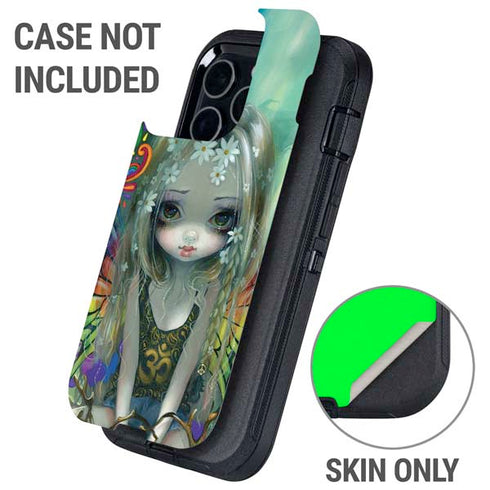 Rainbow Winged Yoga Fairy by Jasmine Becket-Griffith Otterbox Defender iPhone Skin