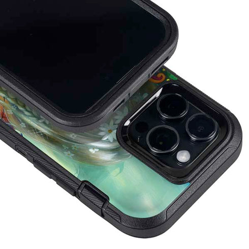 Rainbow Winged Yoga Fairy by Jasmine Becket-Griffith Otterbox Defender iPhone Skin