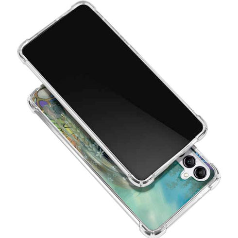 Rainbow Winged Yoga Fairy by Jasmine Becket-Griffith Galaxy A15 5G Clear Case