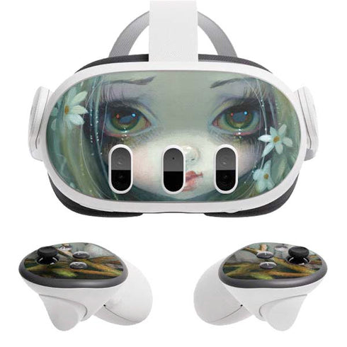 Rainbow Winged Yoga Fairy by Jasmine Becket-Griffith Meta Quest 3 Skin