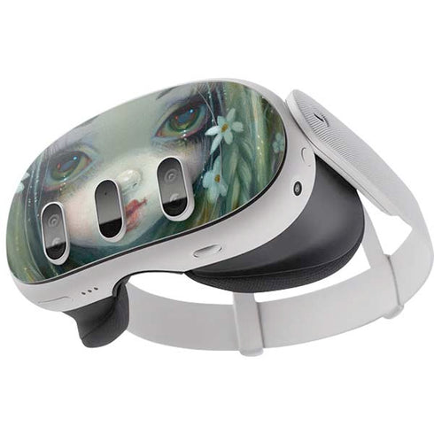 Rainbow Winged Yoga Fairy by Jasmine Becket-Griffith Meta Quest 3 Skin