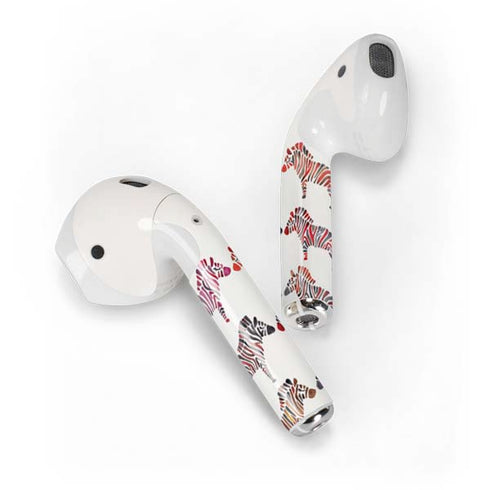 Cat Coq Rainbow Zebras Apple AirPods 2 Skin
