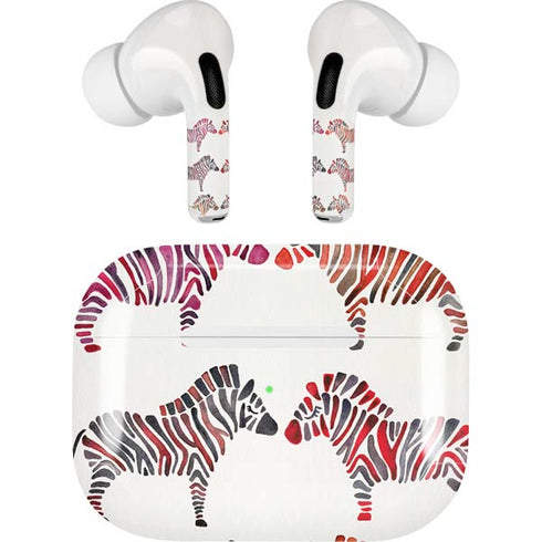 Cat Coq Rainbow Zebras Apple AirPods Pro Skin