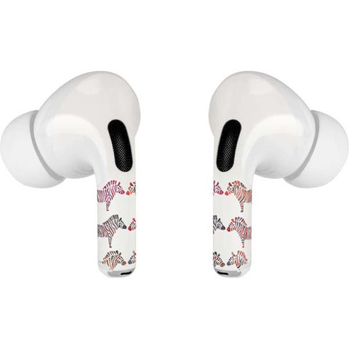 Cat Coq Rainbow Zebras Apple AirPods Pro Skin