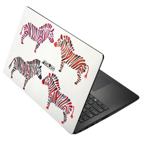Cat Coq Rainbow Zebras Asus X502CA 15.6 Skin