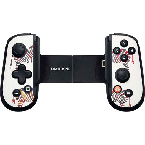 Rainbow Zebras by Cat Coq Backbone One for iPhone Game Controller Skin