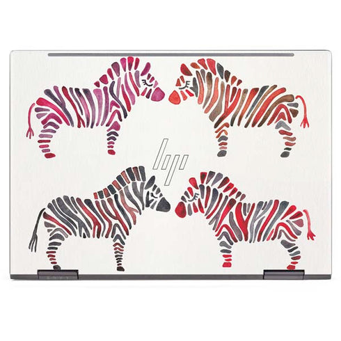Cat Coq Rainbow Zebras HP Envy Skin