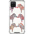 Cat Coq Rainbow Zebras Galaxy A12 Clear Case