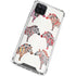 Cat Coq Rainbow Zebras Galaxy A12 Clear Case