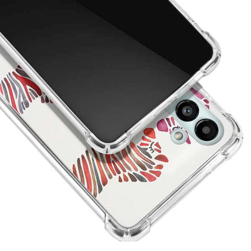 Cat Coq Rainbow Zebras Galaxy A13 5G Clear Case