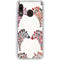 Cat Coq Rainbow Zebras Galaxy A20 Clear Case