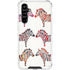 Rainbow Zebras by Cat Coq Galaxy A54 5G Clear Case