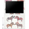 Cat Coq Rainbow Zebras Galaxy Book 12in Skin