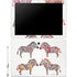 Cat Coq Rainbow Zebras Galaxy Book 12in Skin