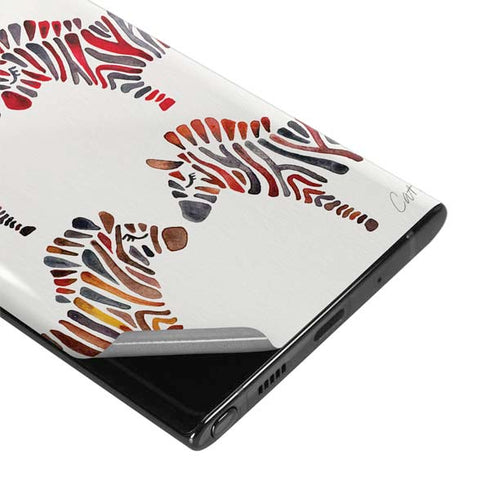 Cat Coq Rainbow Zebras Galaxy Note 10 Plus Skin