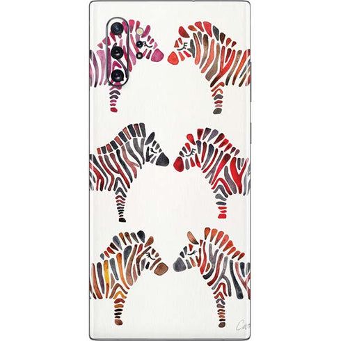 Cat Coq Rainbow Zebras Galaxy Note 10 Plus Skin