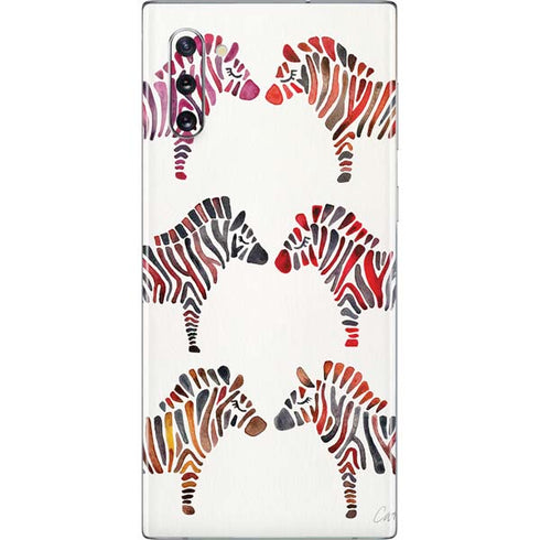 Cat Coq Rainbow Zebras Galaxy Note 10 Skin