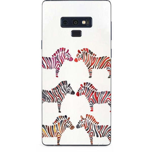Cat Coq Rainbow Zebras Galaxy Note 9 Skin