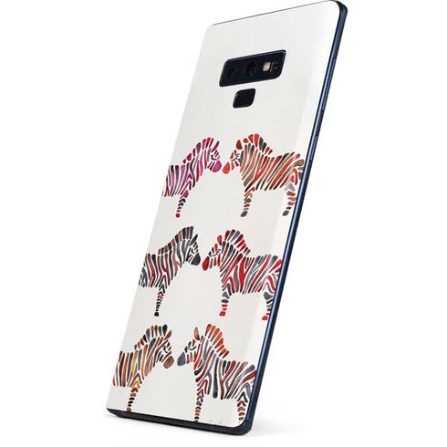 Cat Coq Rainbow Zebras Galaxy Note 9 Skin
