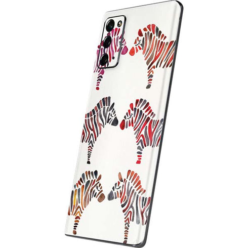 Cat Coq Rainbow Zebras Galaxy Note20 5G Skin