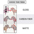 Cat Coq Rainbow Zebras Galaxy Note20 5G Skin