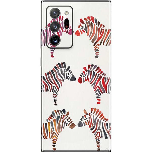 Cat Coq Rainbow Zebras Galaxy Note20 Ultra 5G Skin