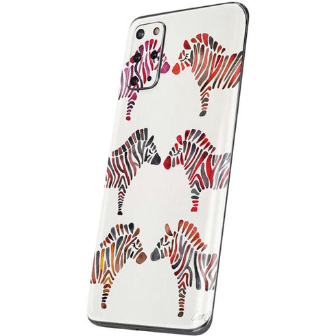 Cat Coq Rainbow Zebras Galaxy S20 Plus Skin