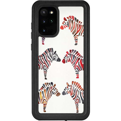Cat Coq Rainbow Zebras Galaxy S20 Plus Waterproof Case