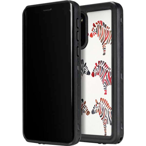 Cat Coq Rainbow Zebras Galaxy S20 Plus Waterproof Case