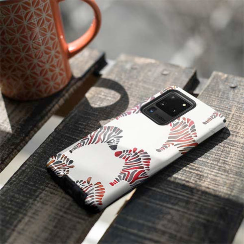 Cat Coq Rainbow Zebras Galaxy S20 Ultra 5G Pro Case