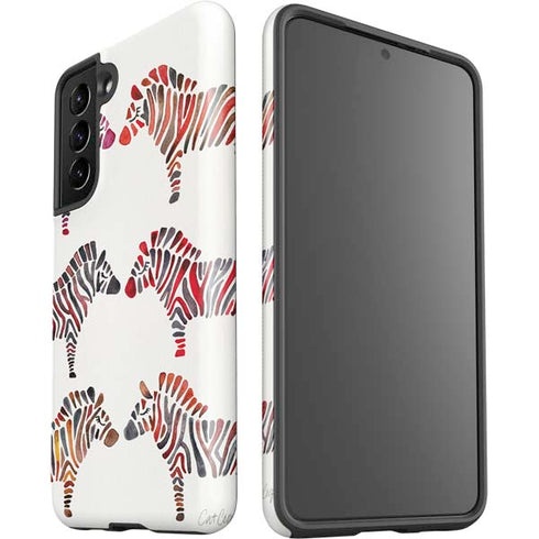 Cat Coq Rainbow Zebras Galaxy S21 5G Pro Case
