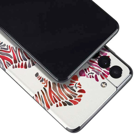 Cat Coq Rainbow Zebras Galaxy S21 5G Skin