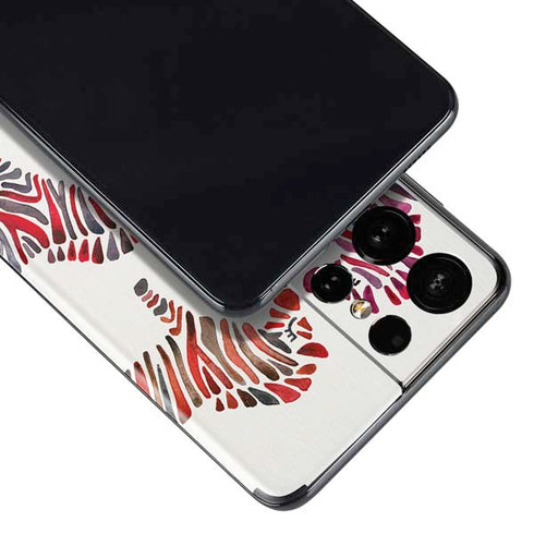 Cat Coq Rainbow Zebras Galaxy S21 Ultra 5G Skin