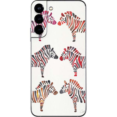 Cat Coq Rainbow Zebras Galaxy S22 Plus Skin