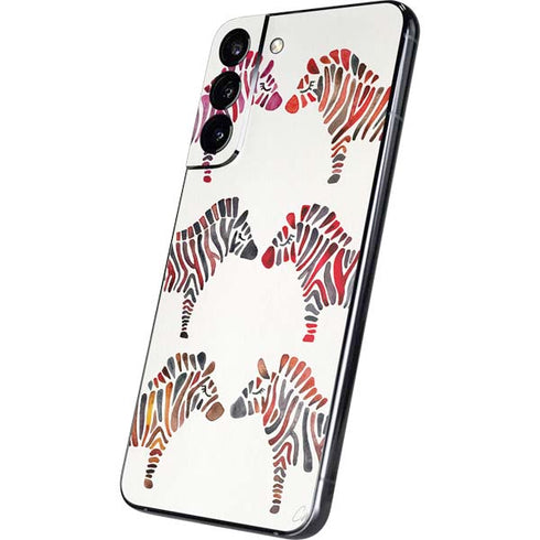 Cat Coq Rainbow Zebras Galaxy S22 Plus Skin